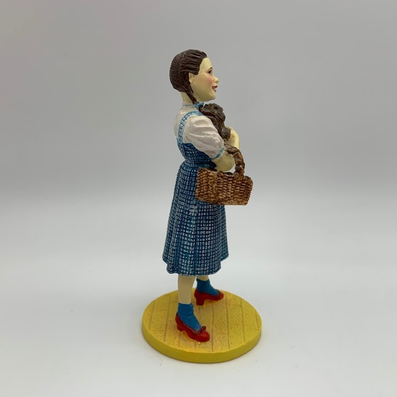 VTG Loew's Ren. Wizard of Oz Dorothy & Toto Yellow Brick Road Figurine - Picture 2 of 9